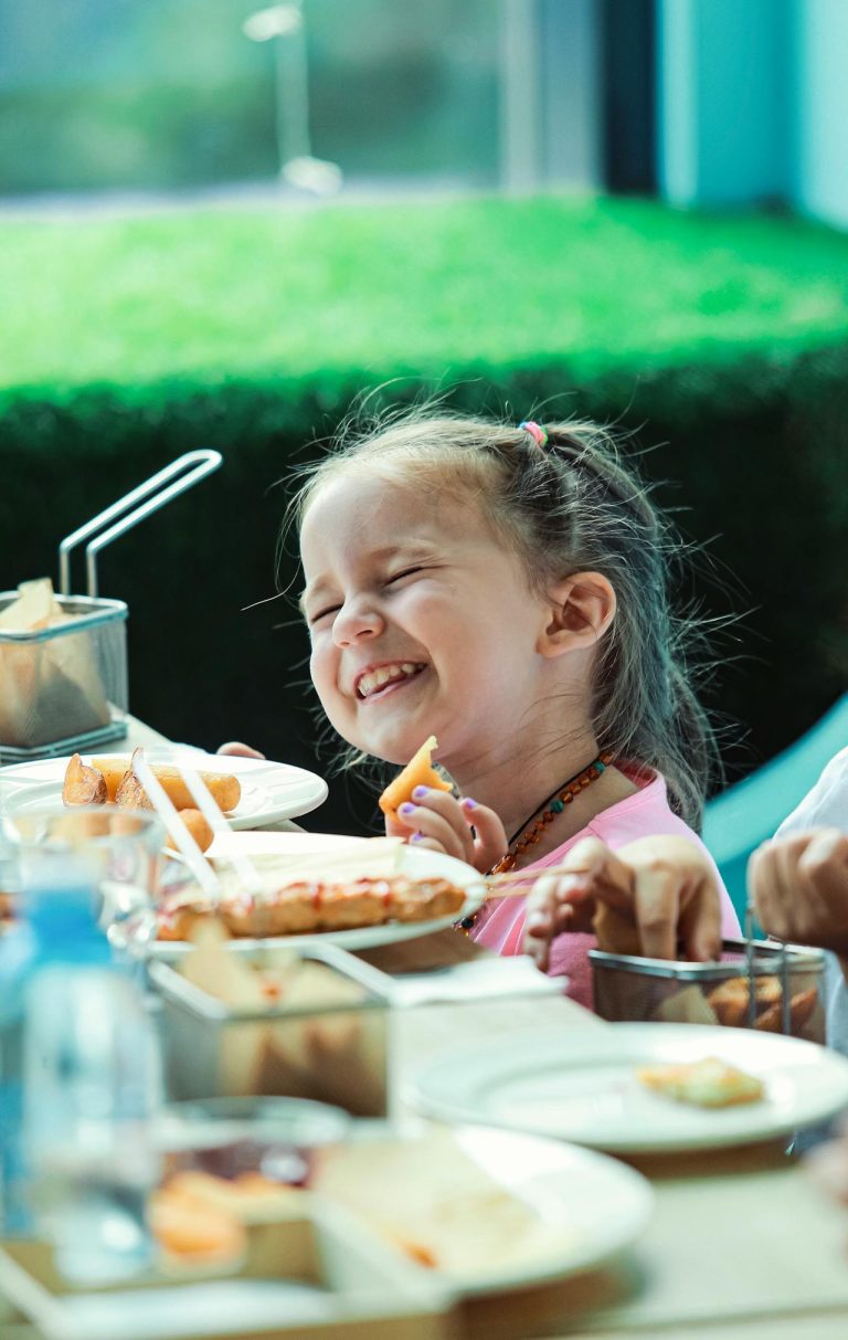Girl Eating